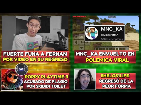 FUERTE FUNA A FERNAN POR VIDEO EN SU REGRESO | MNC_KA ENVUELTO EN POLEMICA VIRAL | POPPY SKIBIDI