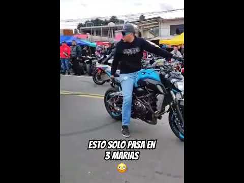 Que hubieras hecho ? 😳 #automobile #biker #motos #fypage