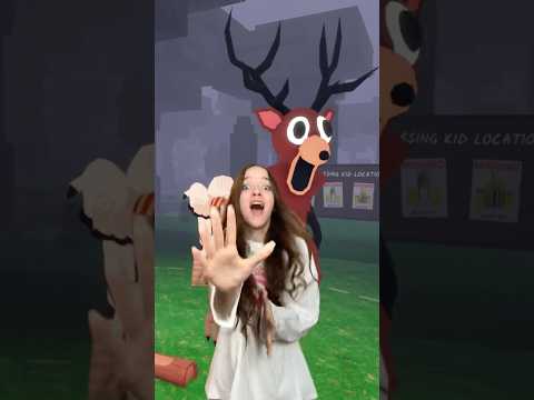 ОЛЕНЬ БЕЖИТ ЗА МНОЙ😱И Я НАПИСАЛА ПЕСНЮ ПРО 99 НОЧЕЙ В ЛЕСУ🥰#роблокс #игры #смешное #квинка