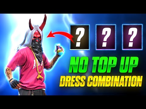 i found the best dress up for god level gamplay || best dress Combination in free fire 🔥