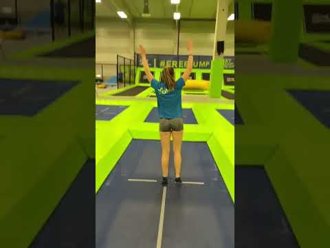 Diesen Trick am Trampolin kannst du ganz einfach lernen🔥💚💙