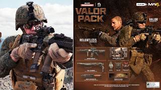 CLAIM NEW FREE MW4 Valor Pack Bundle! (FREE Operators, Blueprints, & MORE!)