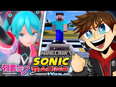 HOW IS THIS A SONIC GAME?! | Steve + Miku Reveal Trailer [Sonic Crossworlds]