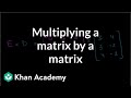 Matrix Multiplication Concepts and Calculations