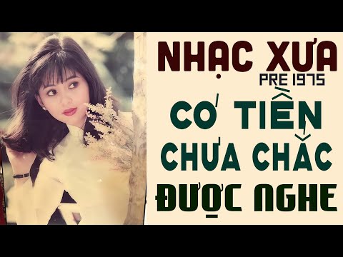 CON ĐƯỜNG XƯA EM ĐI - LK Nhạc Xưa Có Tiền Chưa Chắc Được Nghe - Nhạc Vàng Xưa Hay Nhất Mọi Thời Đại