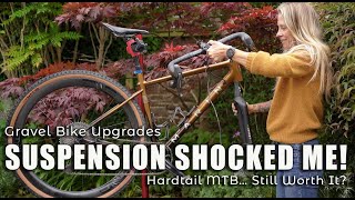I Installed Suspension on My Gravel Bike — Is It Worth It? 🤔 | Fork + Dropper Upgrade