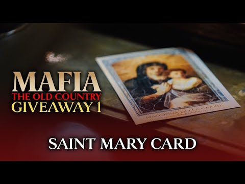 Mafia: The Old Country Giveaway 1 - Saint Mary Card