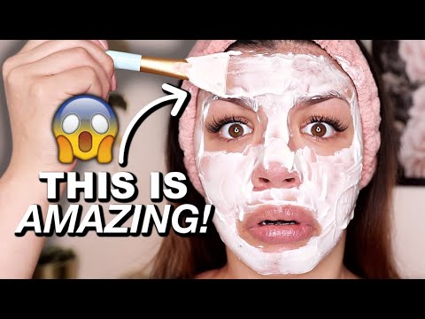 I put greek yogurt on my face everyday for one week! - Audrey Victoria