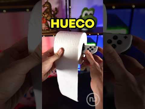 Necesitas un ROLLO de PAPEL para JUGAR a ESTO 🤣 #shorts #nintendoswitch