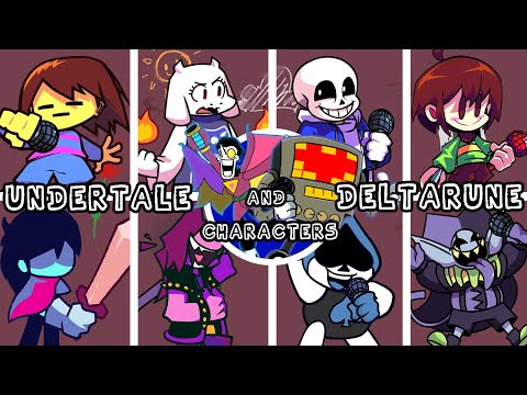 FNF Termination but UNDERTALE and DELTARUNE Character Sings It