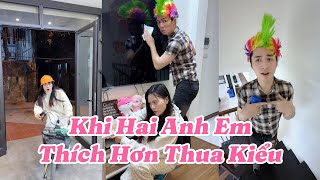 Tiểu Ngáo | Khi Hai Anh Em Thích Hơn Thua Với Nhau Kiểu | Tổng Hợp Video Hài Triệu View