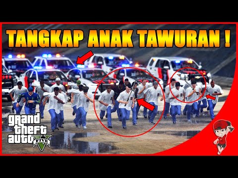 GTA V RASA INDONESIA (9) - SERU !! BUBARIN TAWURAN ANTAR SMA !
