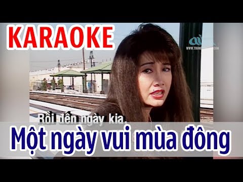Một Ngày Vui Mùa Đông Karaoke Tone Nữ – Thanh Lan | Asia Karaoke Beat Chuẩn