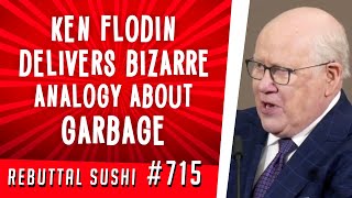 Ken Flodin delivers bizarre analogy about garbage