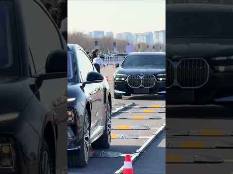 NIO ET9 VS BMW VS AUDI | ASMR #shorts #asmr #car #trending #experiment
