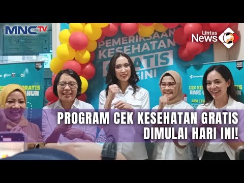 Program Cek Kesehatan Gratis, Sebanyak 44 Puskemas Mulai Beri Layanan | LIS | 10/02