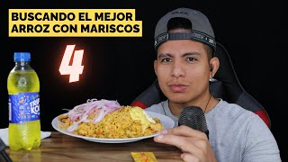 BUSCANDO EL MEJOR ARROZ CON MARISCOS DE MI CIUDAD  PARTE 4- ASMR
