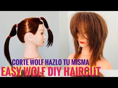 Easy Wolf DIY Haircut