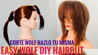 Easy Wolf DIY Haircut