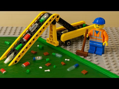 Can a LEGO Conveyor Belt Save a Polluted River?
