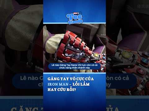 Găng tay Nano Vô cực của Iron Man: Lỗi lầm hay cứu rỗi? | Tee Cloudy