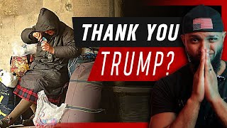 Homeless Man Praises Trump After DC Crackdown—You Won’t Believe Why