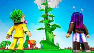 CLIMBING TO THE TOP of the BEANSTALK EVENT in Roblox Grow a Garden!