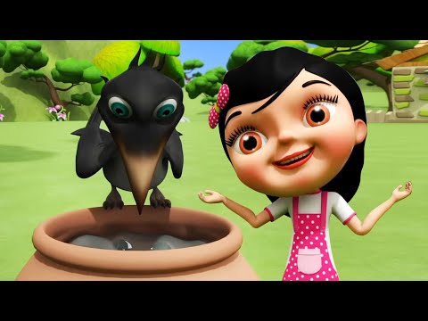 Pyaasa Kauva, তৃষ্ণার্ত কাক, Bengali Nursery Rhymes for Kids