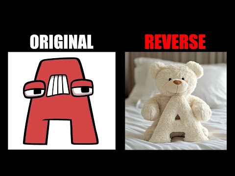 Revese Alphabet Lore But in Teddy Bear (A-Z..) | Alphabet Lore Meme Animation - TDC Lore