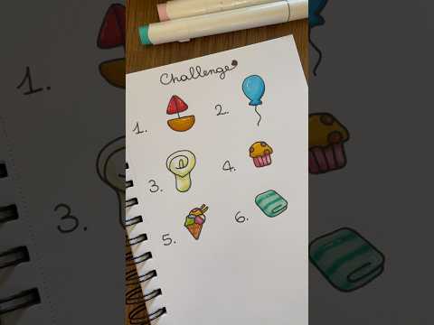 Challenge ansiosa ma tutto ok ⛵️ #disegno #art #coloring #drawing #challenge #markers