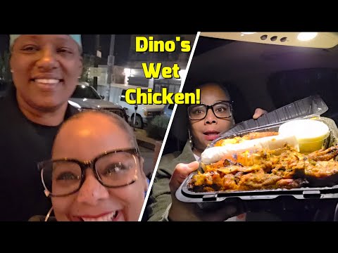 DINO'S WET CHARBOILED CHICKEN CAR MUKBANG WITH MY GIRLFRIEND🤭🥰