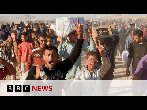 YouTube video thumbnail: US-Israeli Backed Gaza Aid Group Must Be Shut Down, Say 130 Charities