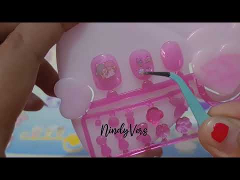 Sanrio Nail Art || Kawaii || ASMR || Aqua Nail #shorts #shortvideo #shortsfeed #diy #miniature #fyp