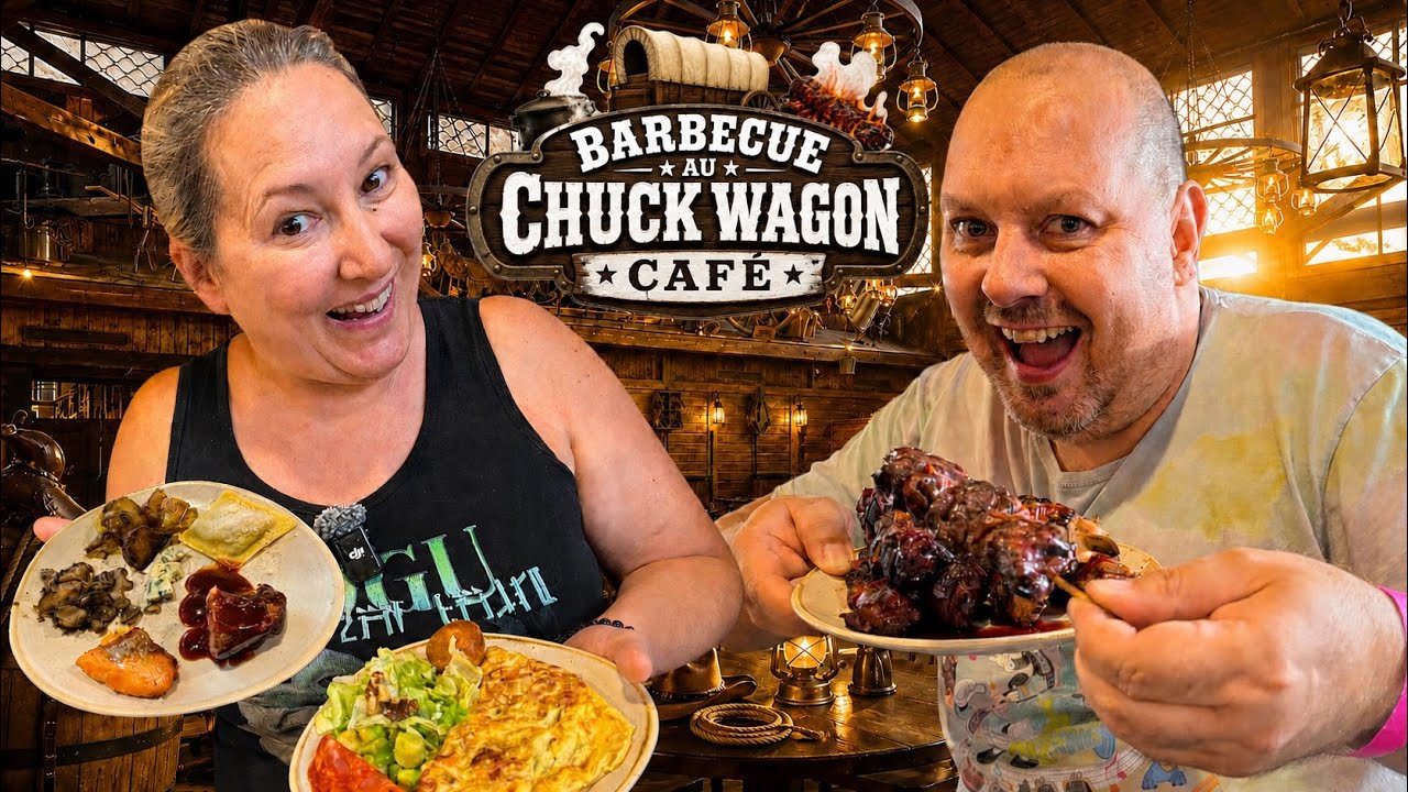 THE RETURN OF THE BARBECUE AT CHUCK WAGON RESTAURANT IN DISNEYLAND PARIS