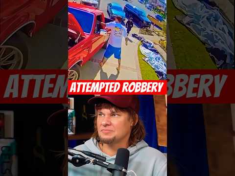 Theo Von reacting to robbery footage… #theovon