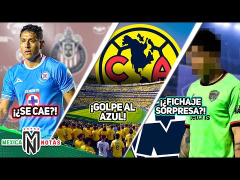 ¡El gran OBSTÁCULO entre Romo y Chivas!😱lGOLPE BAJO del Ame a Cruz Azul🔥lMTY cierra POLÉMICO FICHAJE