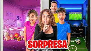 Así QUEDÓ el NUEVO CUARTO de DANIELA & LORENZO|4PLUSONE