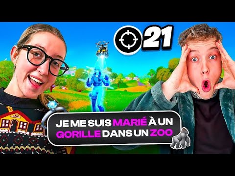 1KILL = 1 ANECDOTE ! CETTE GAMEUSE à UNE HISTOIRE d'amour FARFELUE !