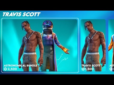 TRAVIS SCOTT x FORTNITE NEWS UPDATE!!!