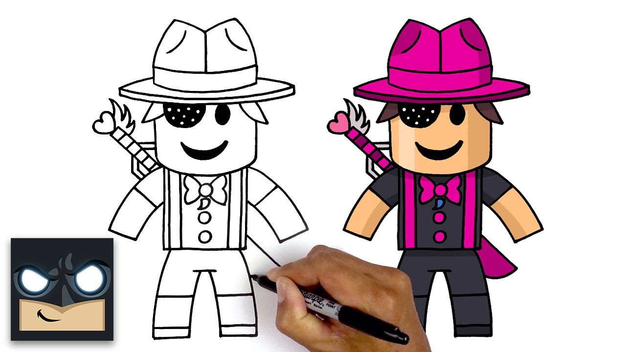 How To Draw Minitoon - Roblox Piggy