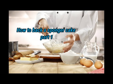 How to bake a cake part 1