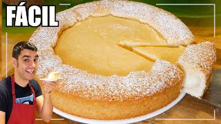 El PASTEL más RICO y FÁCIL de Limón POSTRE de masa casera