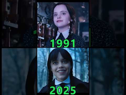 Wednesday Addams Evolution 1991-2025 🔥
