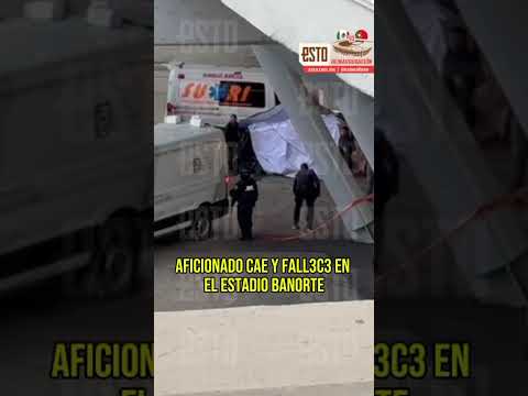 Actualización de la tregedia ocurrida en el Estadio Azteca previo al partido de México#EstadioAzteca