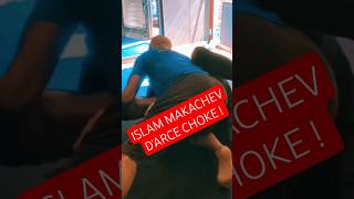 D'ARCE CHOKE - ISLAM MAKACHEV VARIATION ❗            #mma #bjj #jiujitsu