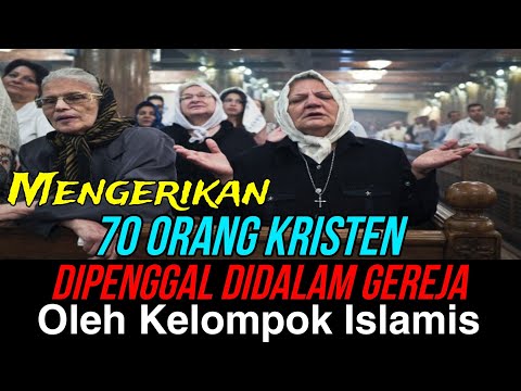 Meng3rik4n‼️ 70 orang kriten di p3onggl di dalam ger3ja