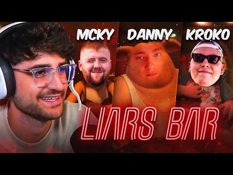 VERRAT KOMMT AUS DEN EIGENEN REIHEN!👺Lachflash in Liar's Bar mit Kroko, Mcky & Danny😂