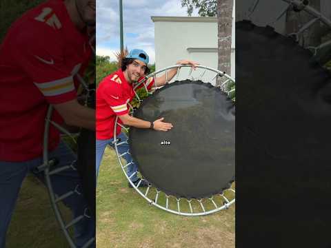QUE OBJETO REBOTA MAS ALTO EN UN TRAMPOLIN?😱