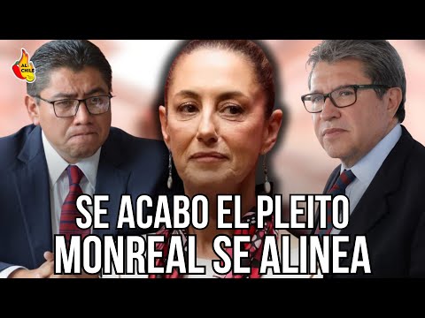 Sheinbaum pone orden y Saúl Monreal se queda solo