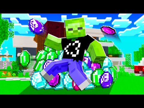 Playing on a MILLIONAIRE ONLY World in Minecraft!